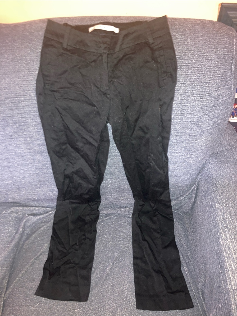 Zara Men's Black Slim Dress Pants